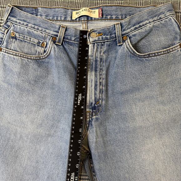 Levi's 550 Men's Jeans Light Wash Denim Relaxed Fit Size 36x32 - Picture 6 of 10